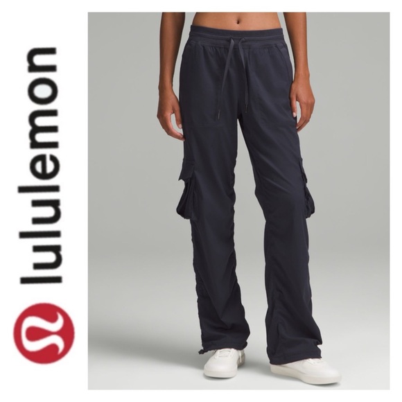 lululemon athletica Pants - LULULEMON Black Dance Studio Pants Relaxed Fit Black Pants Large